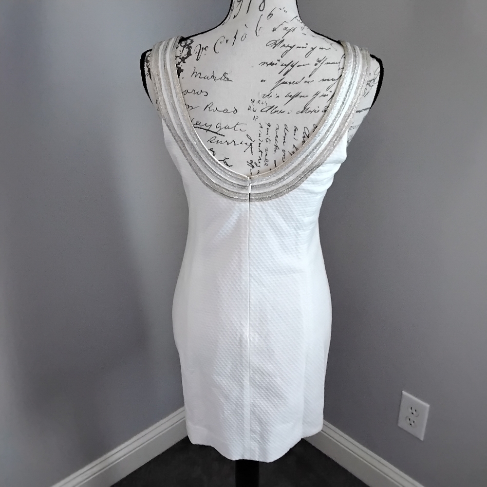 ๐HP๐ NWT Lilly Pulitzer Valli Shift Dress In Resort White - 0 - Picture 13 of 16